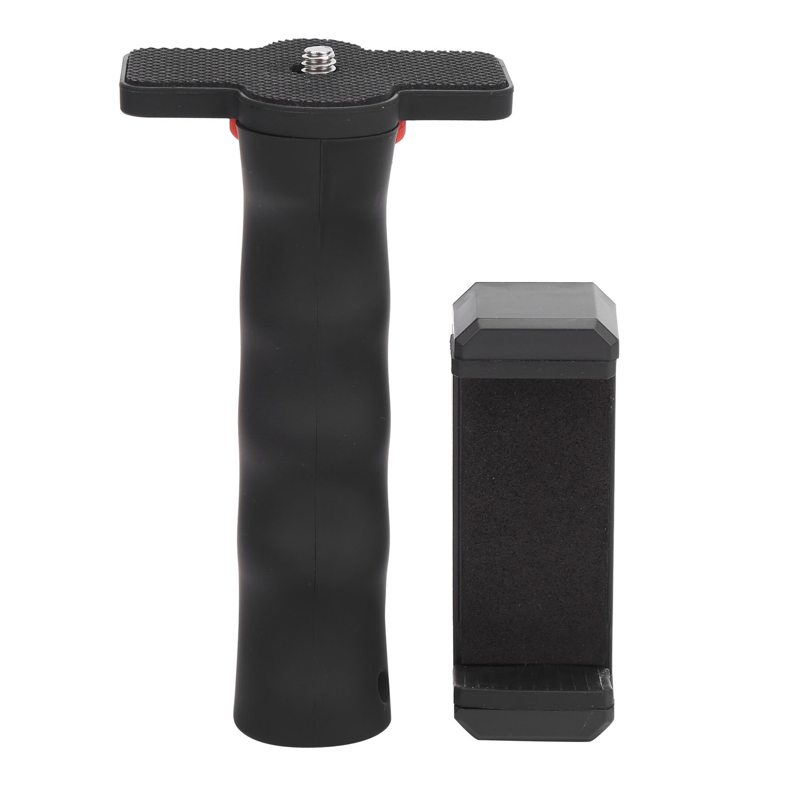 Portable Camera Handheld Handle Grip Stabilizer With Mobile Phone Clamp Plas BEA