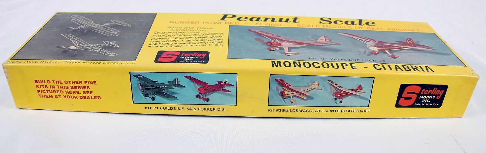 Sterling Models P-2 ~ Double Peanut Scale Kit – Monocoupe/Citabria