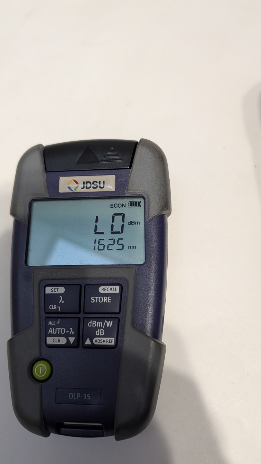 JDSU OLP-35 Handheld Optical Power Meter Works Good Shipped Without Batteries AA