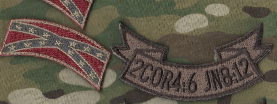 DAESH WHACKER NATO ISAF JSOC SP OPS SAS burdock 2-TAB SET: US-FLAG BIBLE CODE