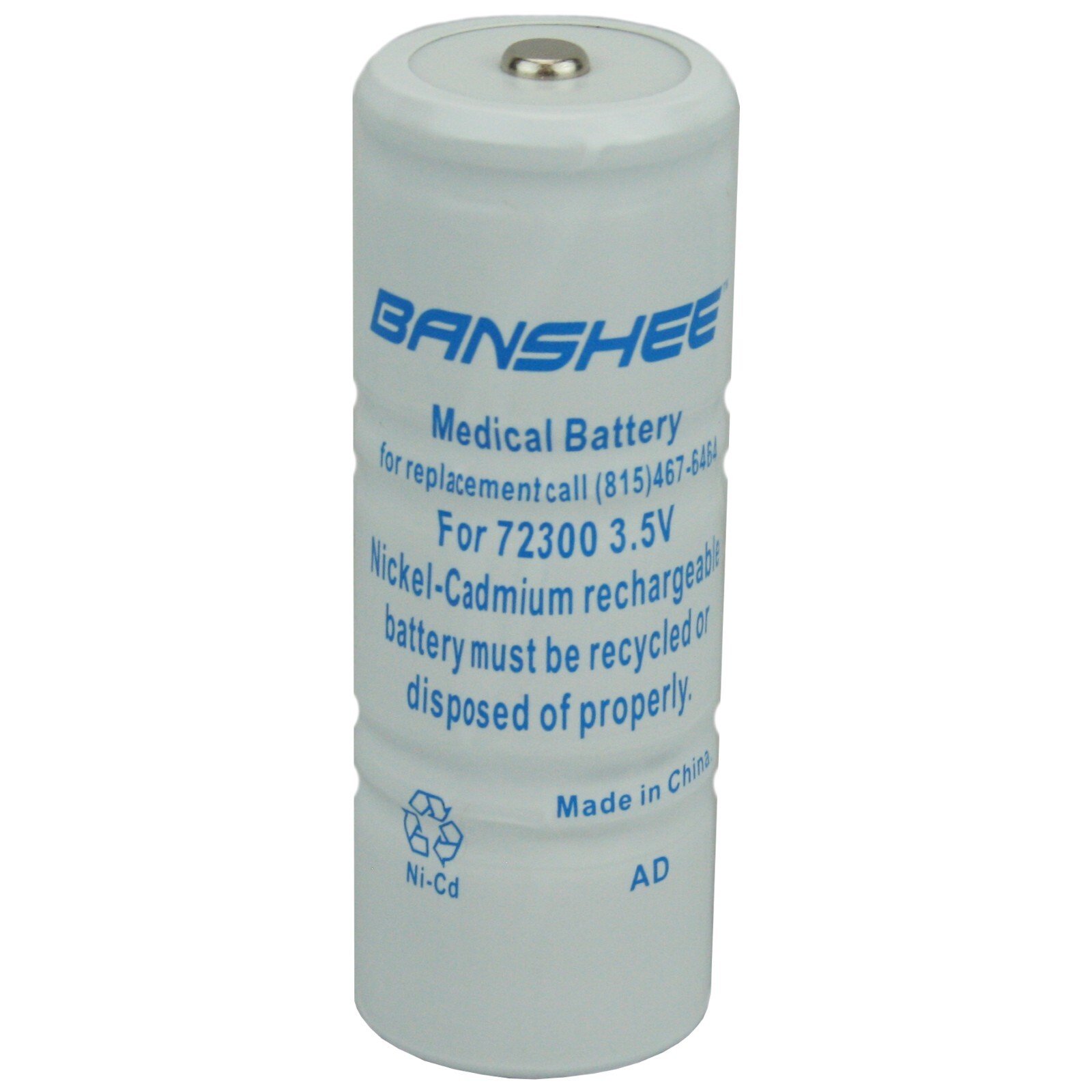 Banshee 3.6v Medical Battery Otoscope Handles for Cardinal Medical CJB-723