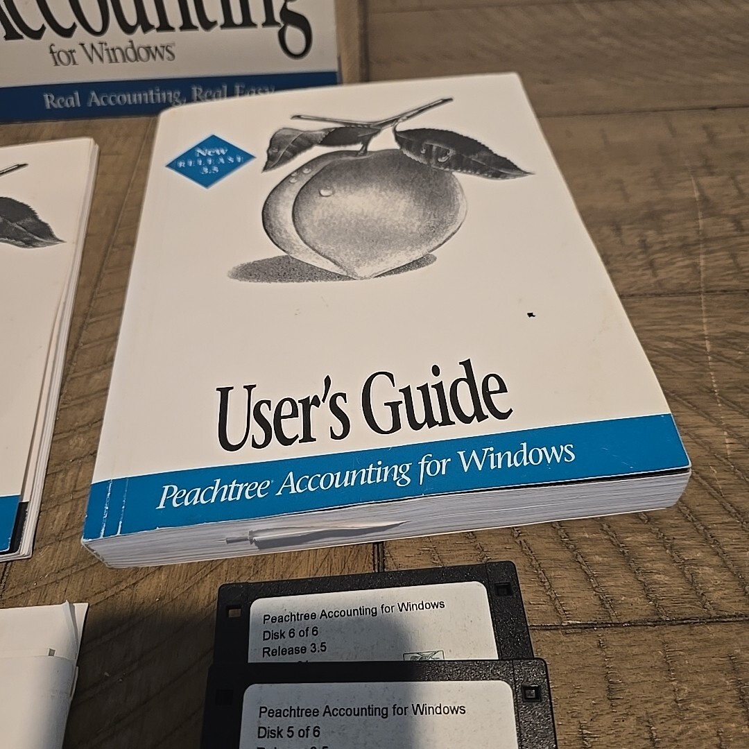 Peachtree Accounting Software For Windows Version 3.5