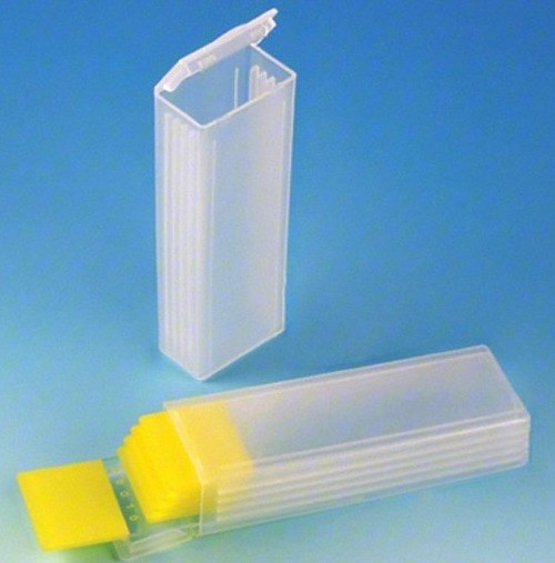 Fisherbrand Top-Opening 5 Slide Plastic Microscope Slide Mailer/Transporter 32