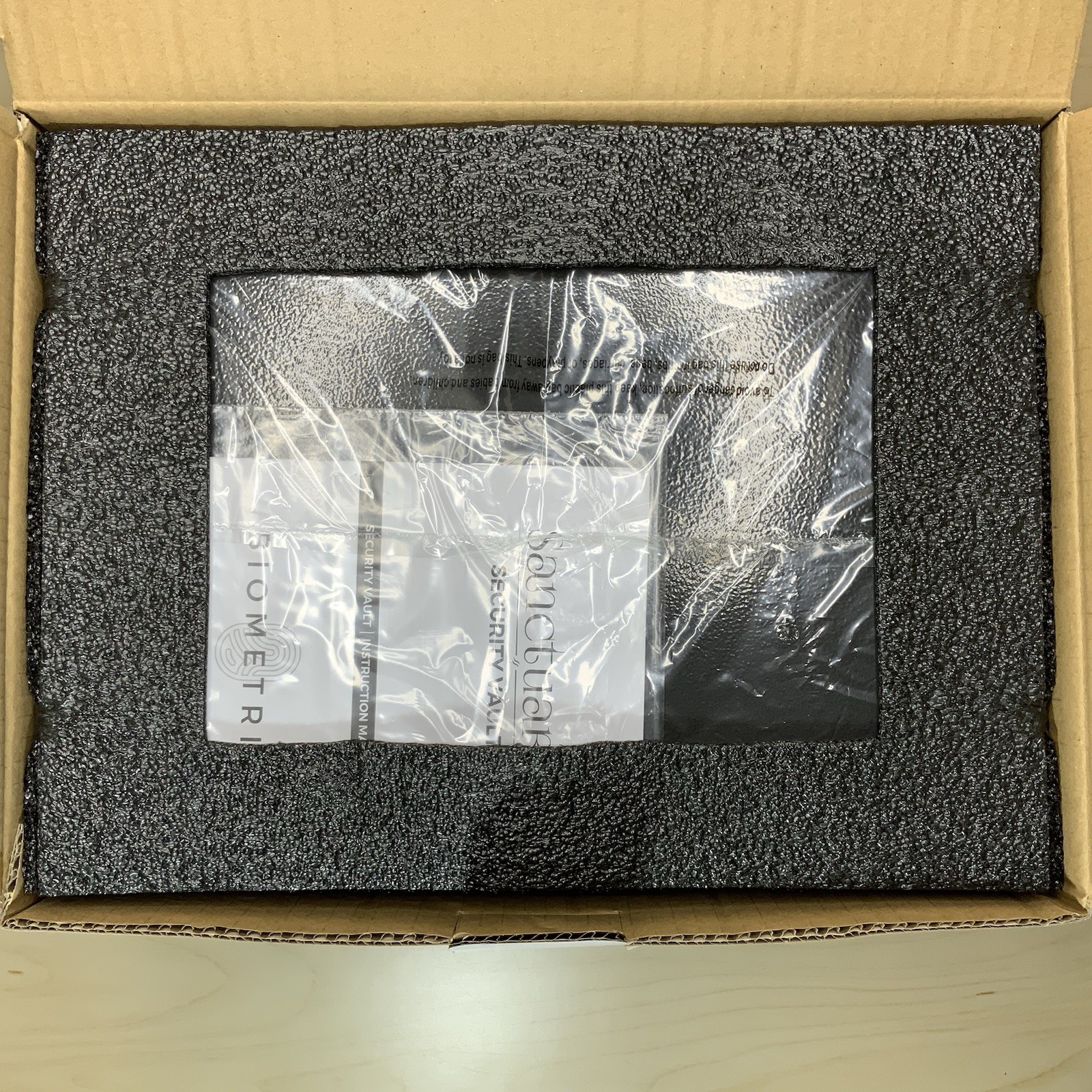 Sanctuary Biometric Security Safe SA-IHS2B-D 100 Fingerprints CA DOJ Approved