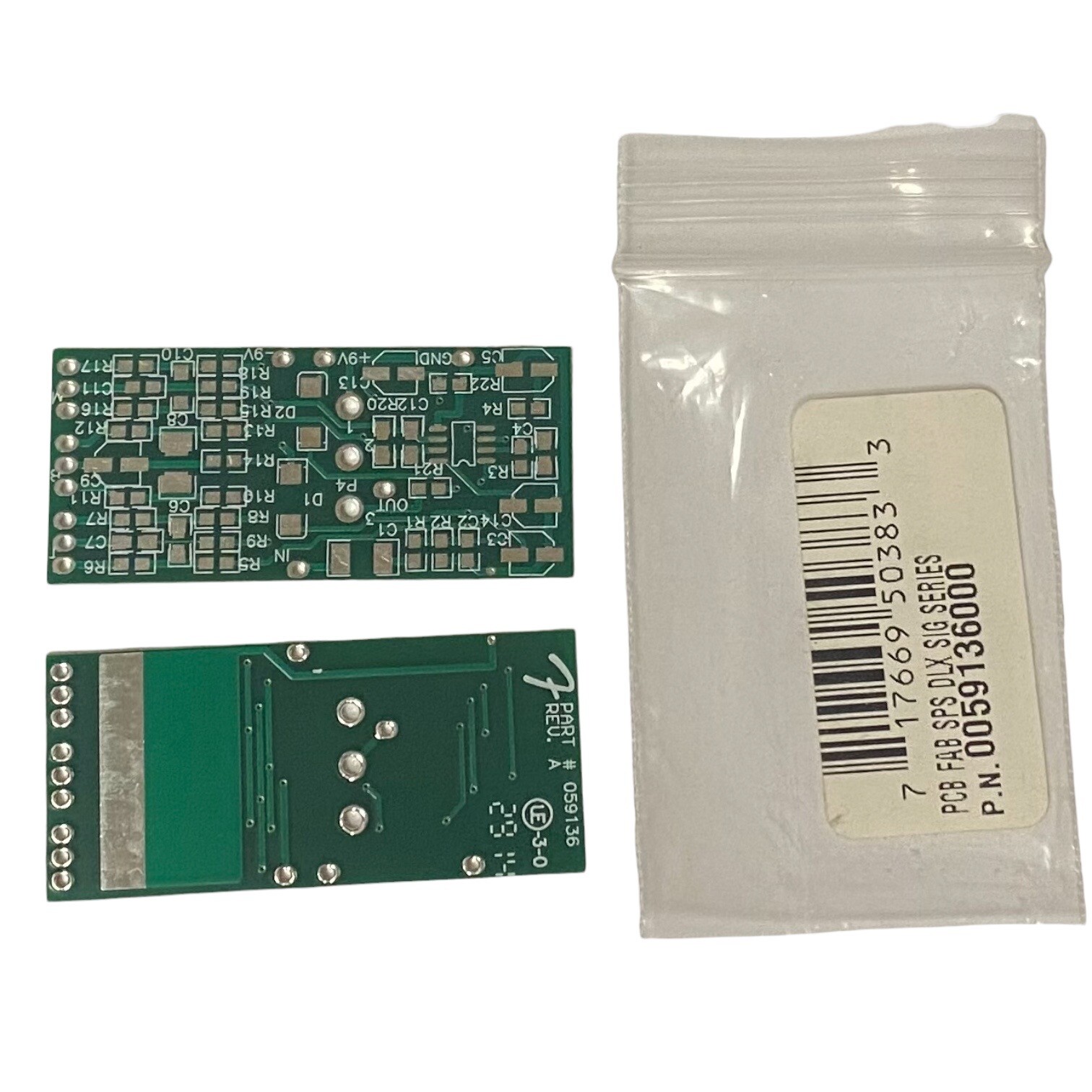 005-9136-000 Fender Marcus Miller PCB Fab SPS Deluxe Bass Circuit Board