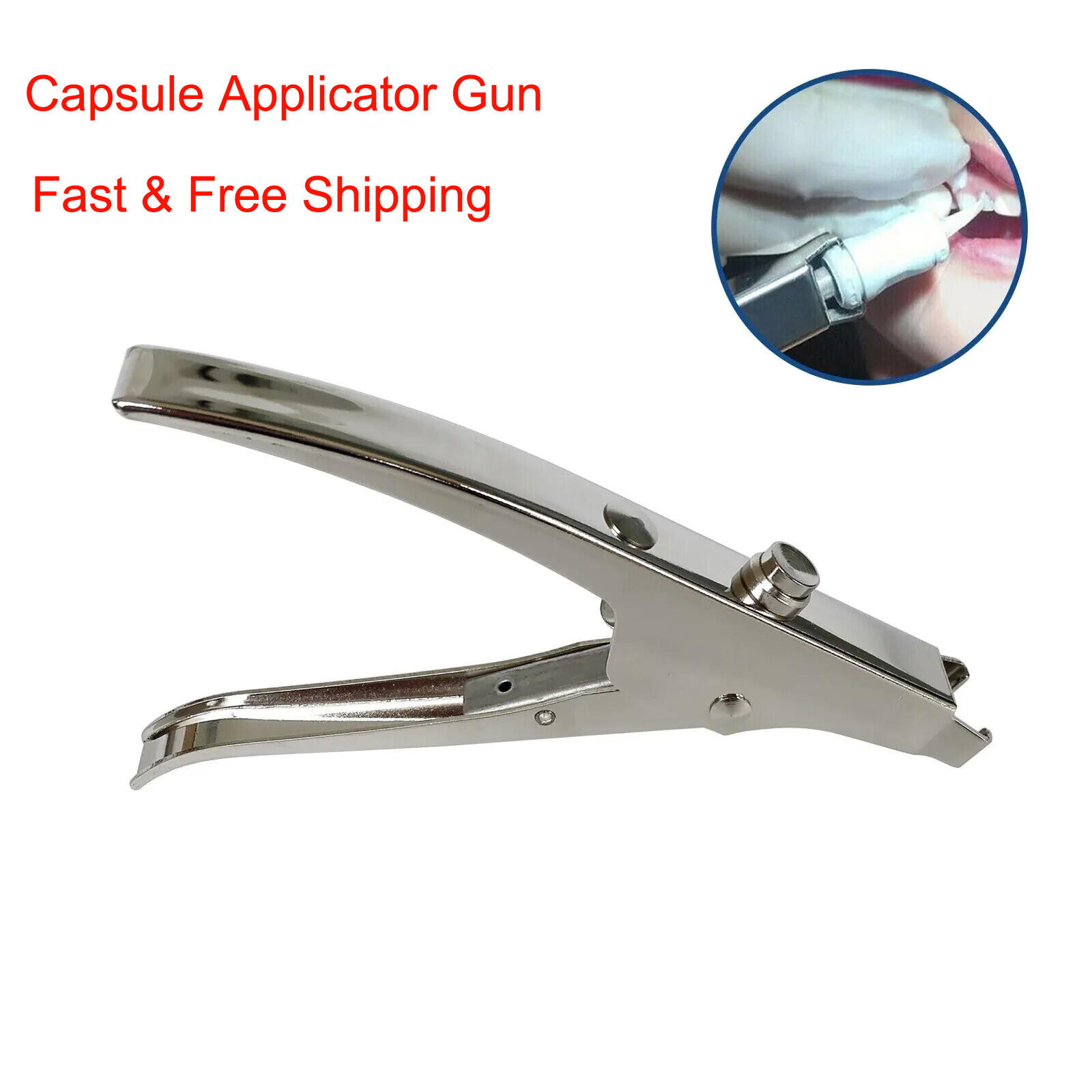 Dental Capsule Applicator Gun For Encapsulated Glass Ionomer (GC Fuji SDI Riva)