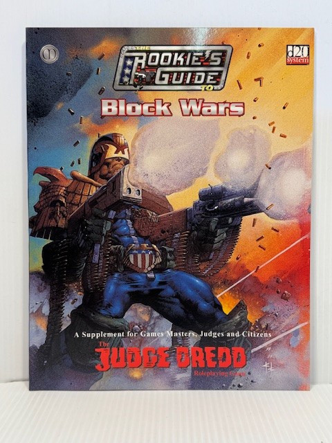 Rookie's Guide Block Wars The Judge Dredd RPG D20 System MGP7003 Mongoose