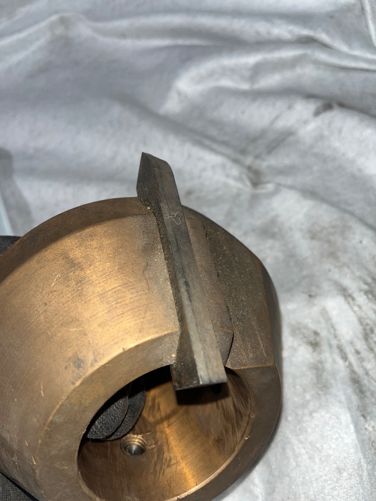 Custom 11lb Brass Boring Head