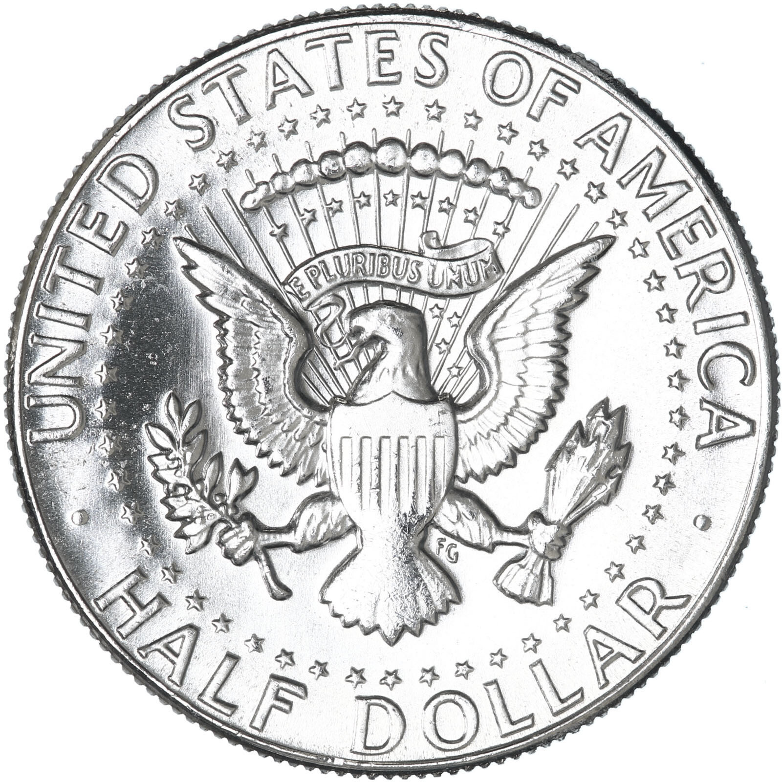 1970 D Kennedy Half Dollar 40% Silver Brilliant Uncirculated