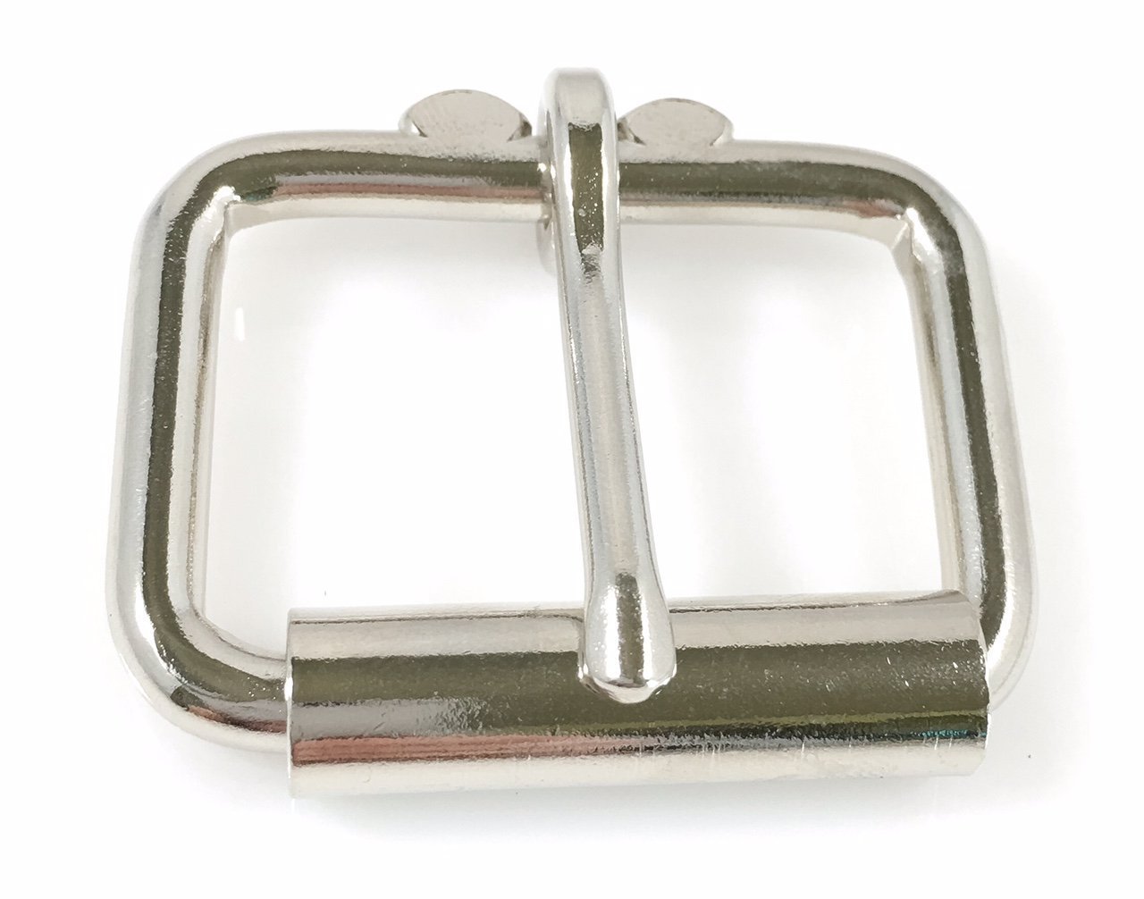 ROLLER BUCKLES 1 1/2" HEAVY DUTY Nickel Finish 10 pcs