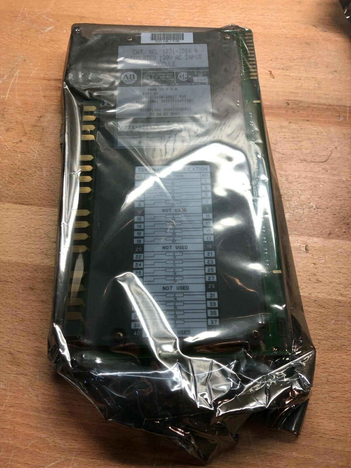 NEW ALLEN BRADLEY 1771-ID16 SERIES A INPUT MODULE FREE SHIPPING