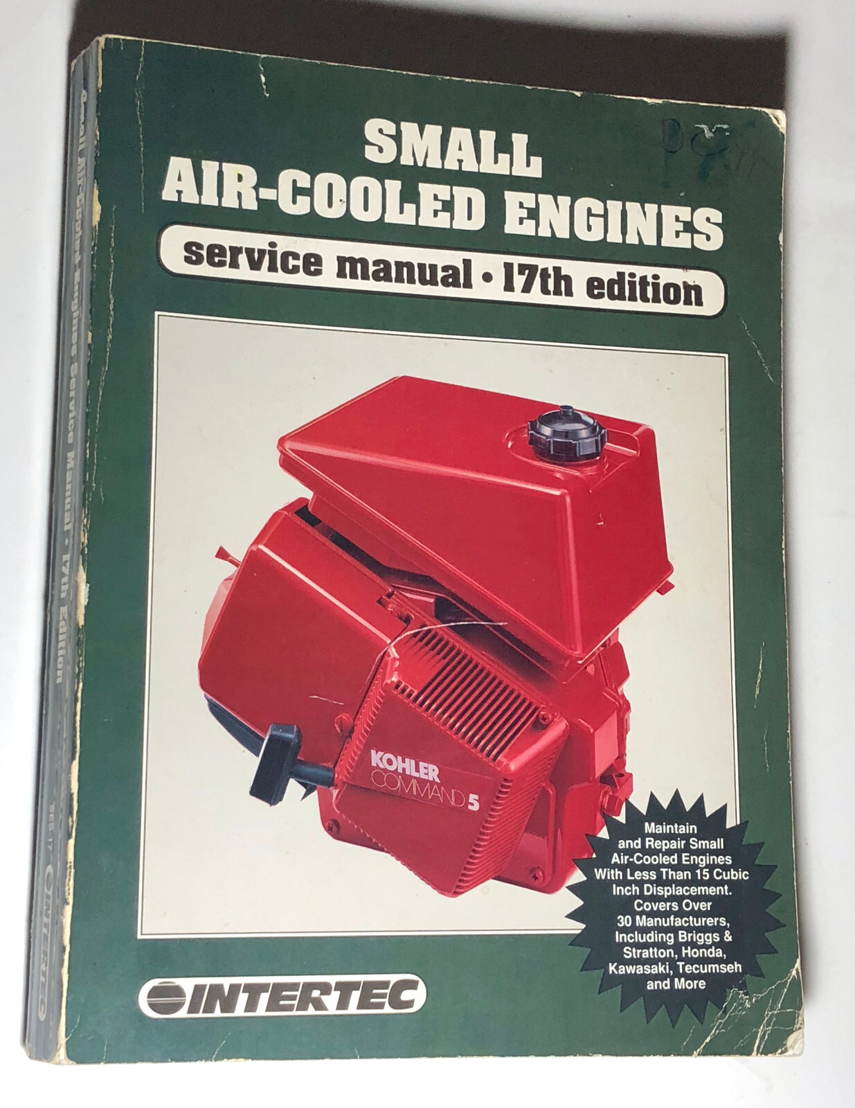 Small Air Cooled Engine(1989 And Prior) Service Manual 17th Edition 1992