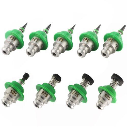 New SMT JUKI 2050 2060 Nozzles 9 pcs 500 501 502 503 504 505 506 507 508 Nozzle