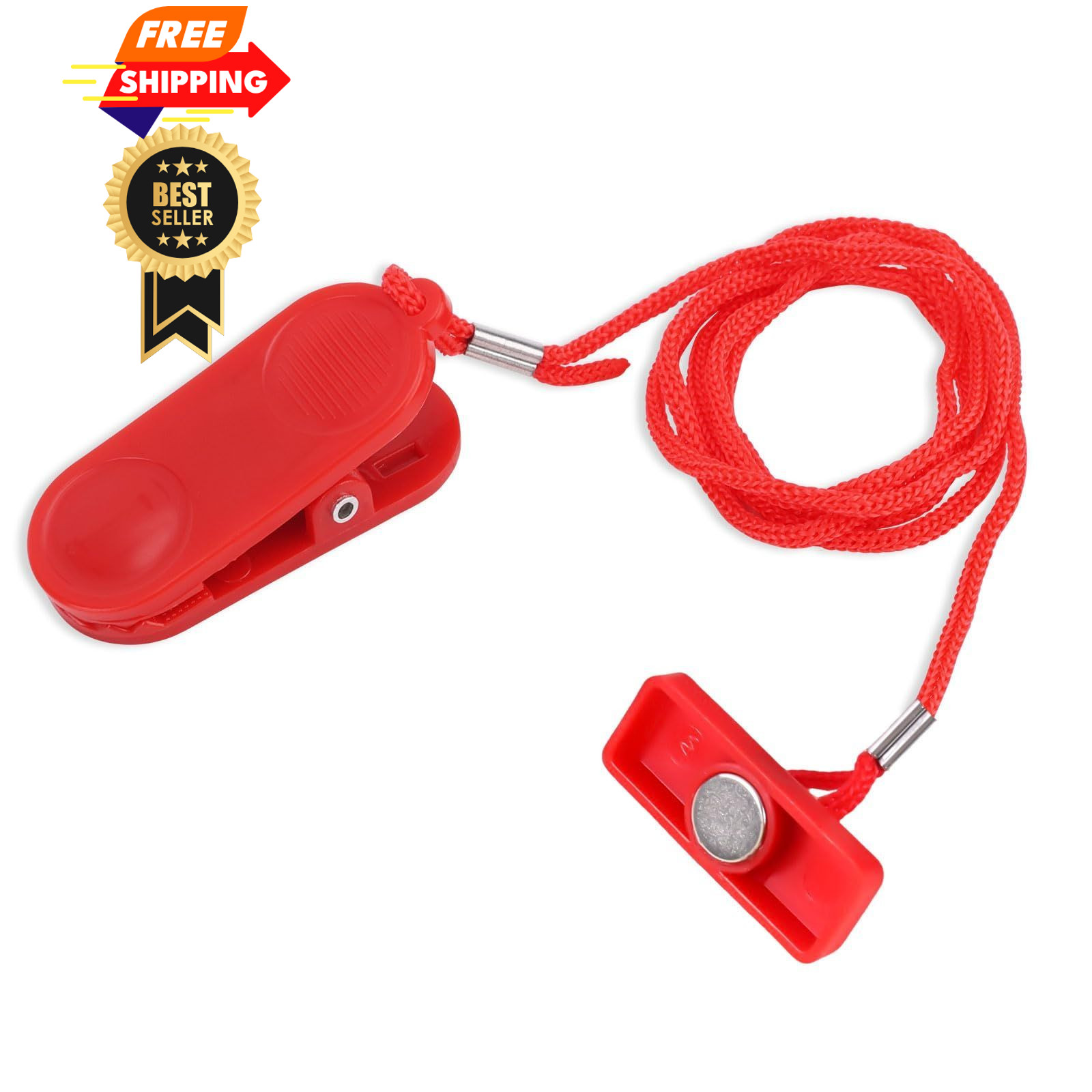 Treadmill Magnet Safety Key Replacement, Universal red
