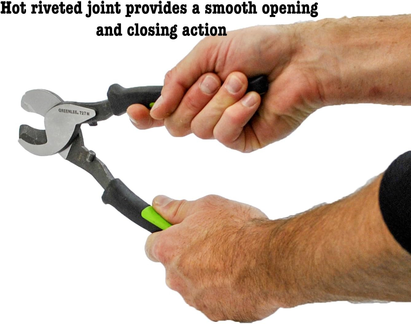 727M Cable Cutter with Cushion Grip Handles, 9-1/4"