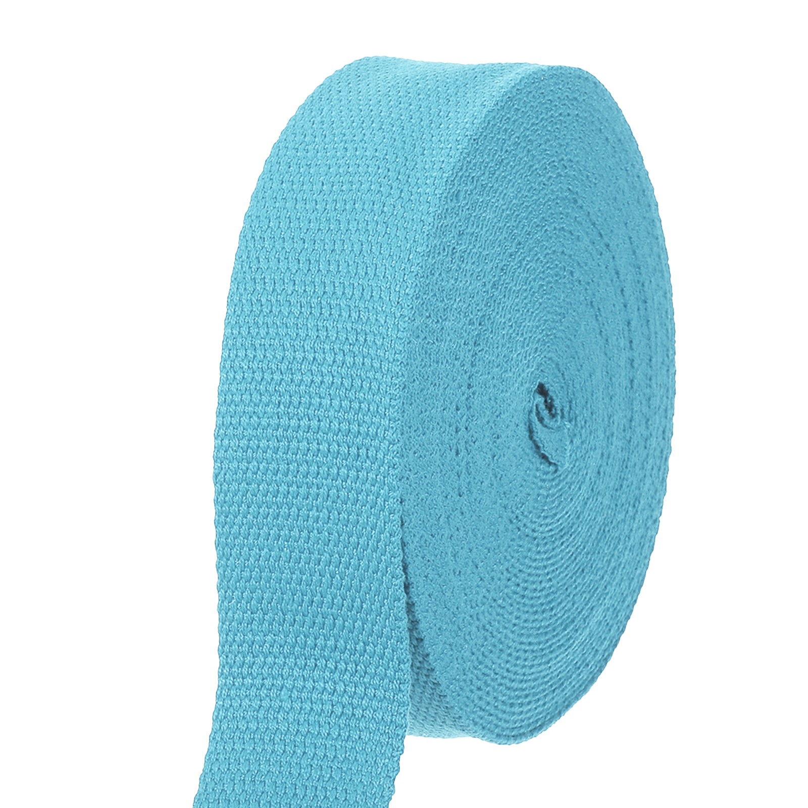 Cotton Webbing 1.5 Inch 11 Yard Polyester Cotton Webbing Strap, Light Blue
