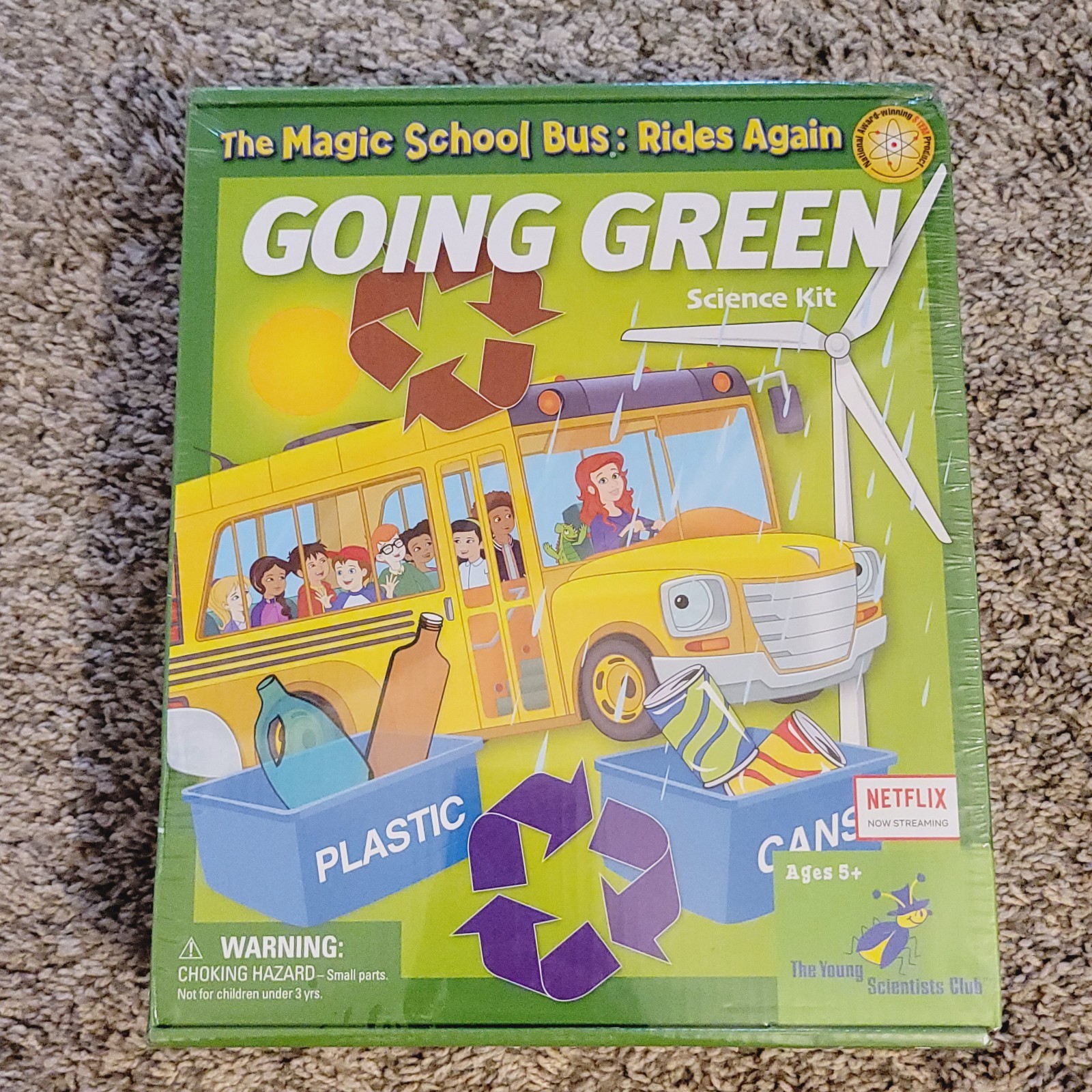 NEW The Magic School Bus Rides Again Going Green Science Experiment Kit 2017