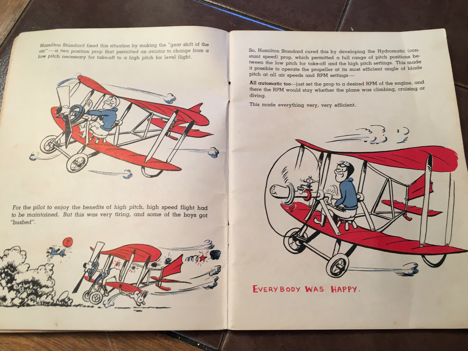 Original 1948 Hamilton Standard "Prop to Pilot" Handbook