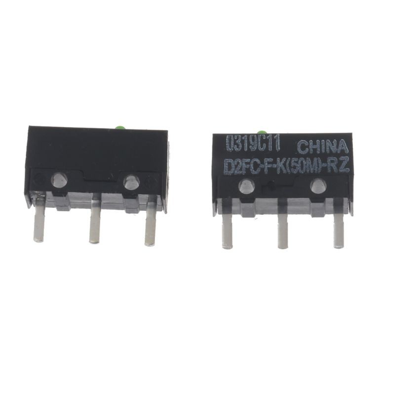 2 Pieces Mouse Micro Switch Fretting Button Suitable for Mouse