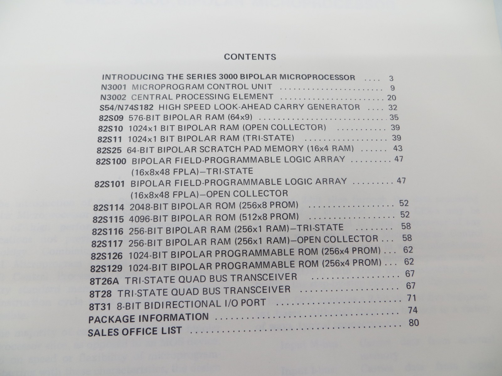 Signetics Microprocessor Introducing The 3000 1975 Databook Tech Manual vintage