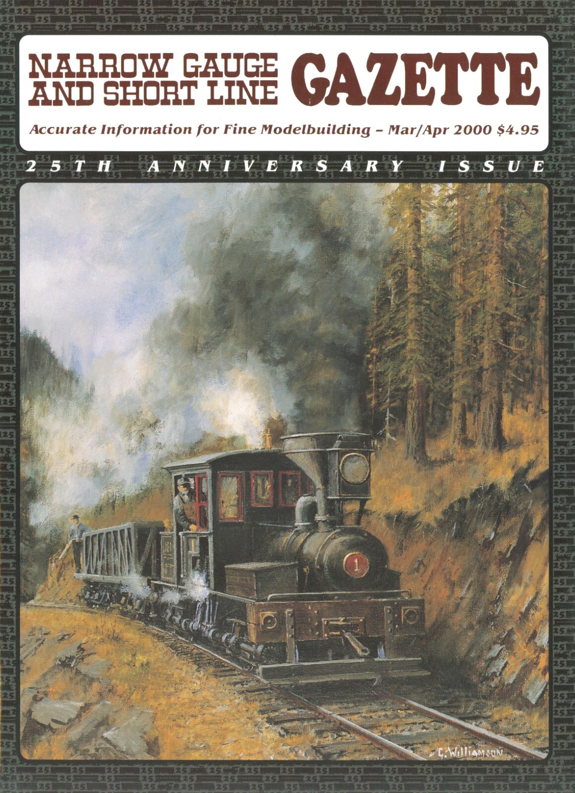 Narrow Gauge and Short Line Gazette Magazine Mar/Apr 2000 Arkansas Lime Company