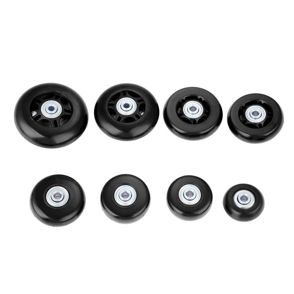 2 Set Luggage Wheel Repair Kit OD 40/45/50/54/60/64/70/80mm Suitcase Replacement
