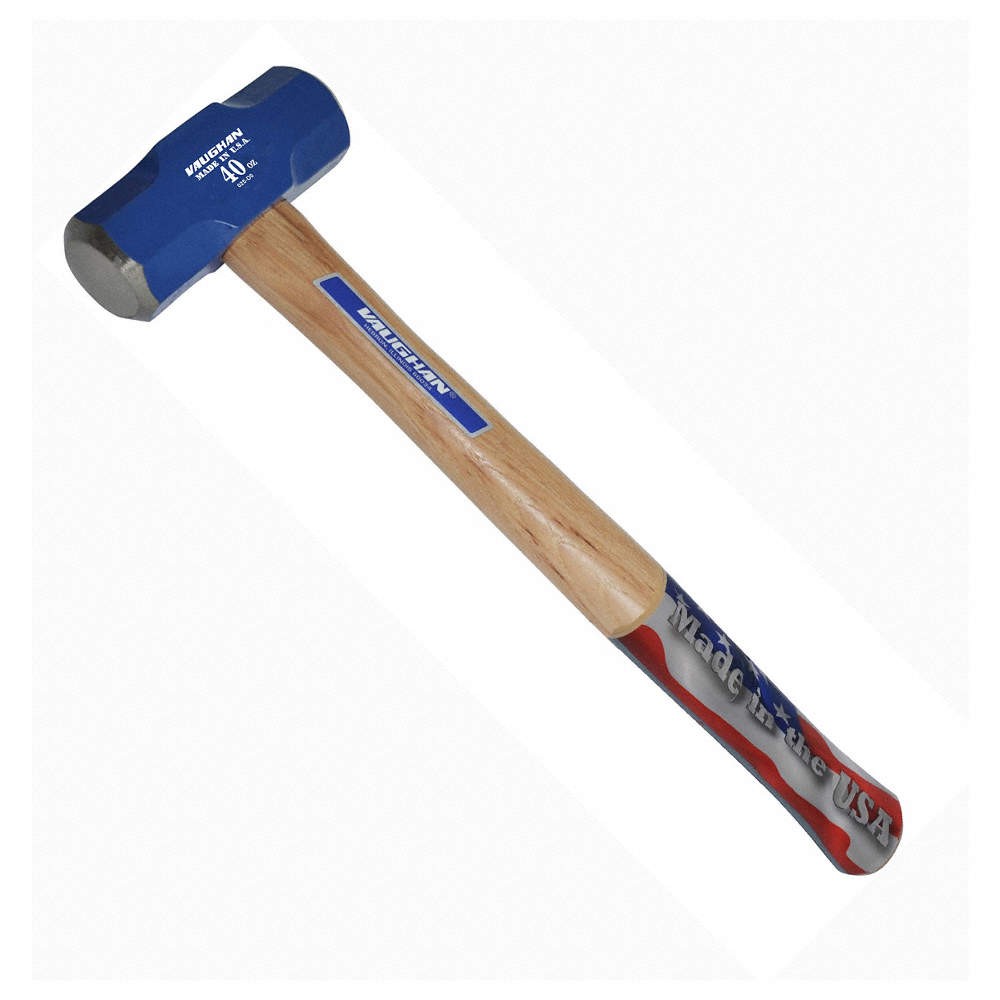 VAUGHAN SDF40 Engineer Hammer,Hickory,2.5 lb,15-1/2 in 22UZ61
