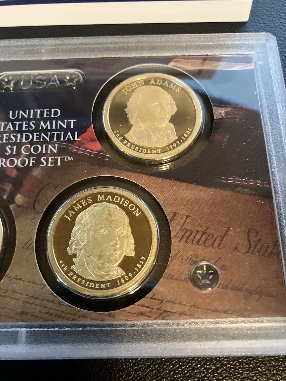 2007 U S Mint Presidential $1 Coin Proof Set