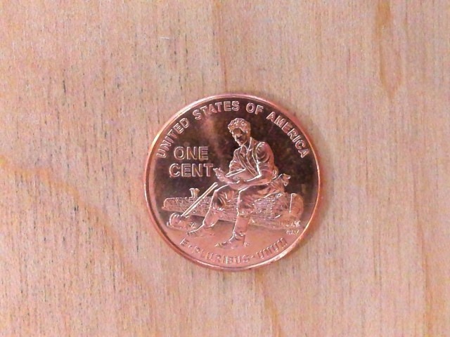 2009 P Lincoln Cent Formative Years Actual Coin # 2