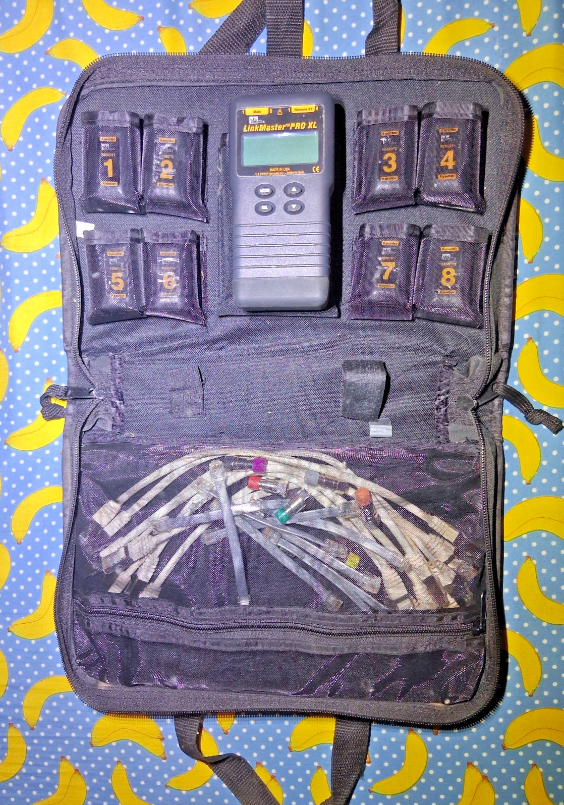 IDEAL LinkMaster PRO XL Cable Tester Kit - RJ45 RJ11 Coax - TDR Length & Tone