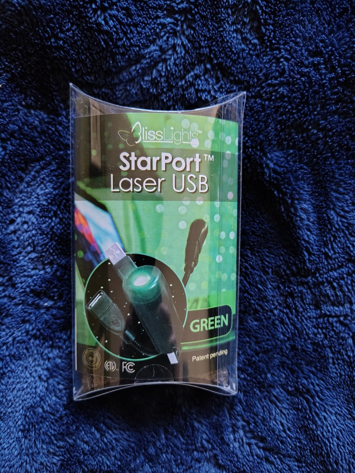 BlissLights Starport USB Laser Star Pojector (GREEN)