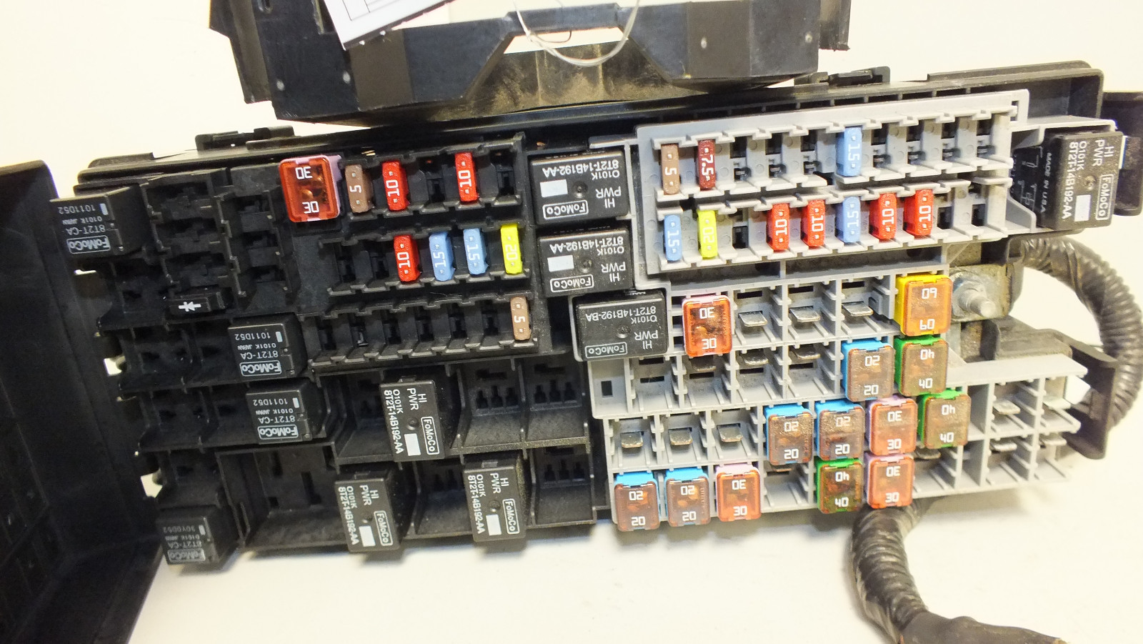 11 2011 FORD EDGE SE FWD 3.5L ENGINE COMPARTMENT FUSE BOX OEM#898F