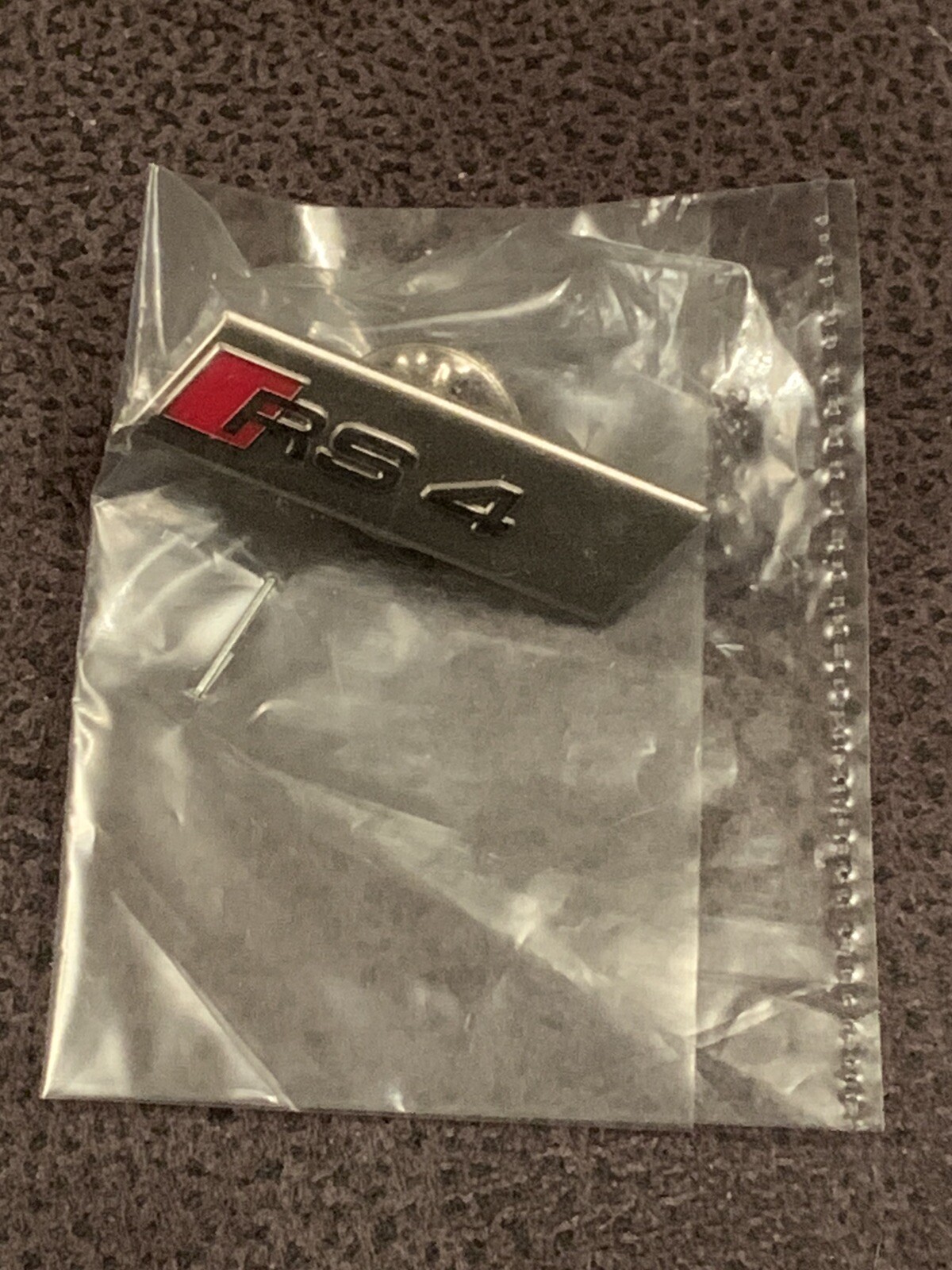 RARE GENUINE OEM AUDI RS4 B7 B8 B9 TIE SHIRT JACKET PIN DEALER GIFT MERCHANDISE