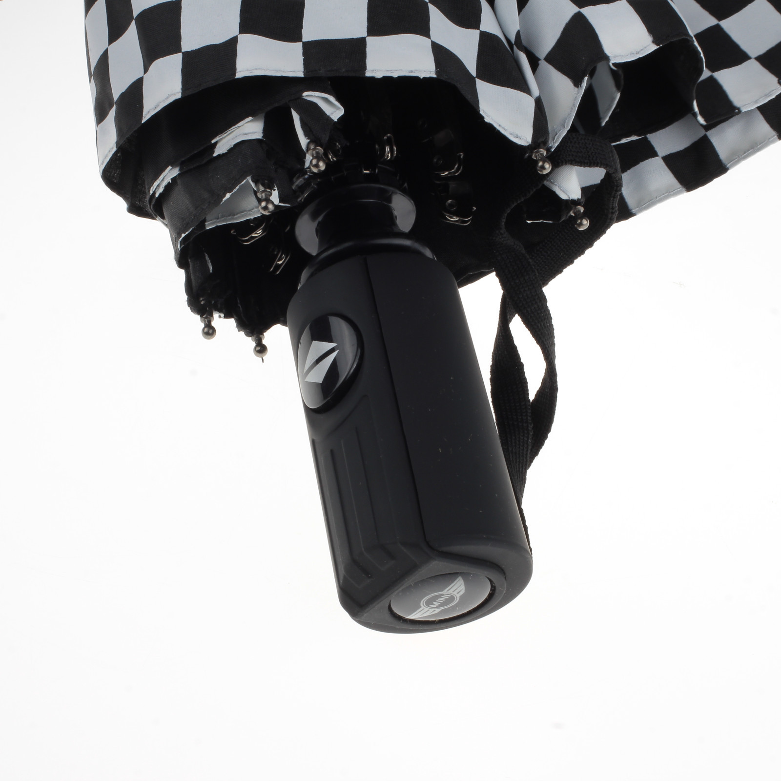 Portable Automatic Folding Umbrella Umbrellas Checkered Style For Mini Cooper