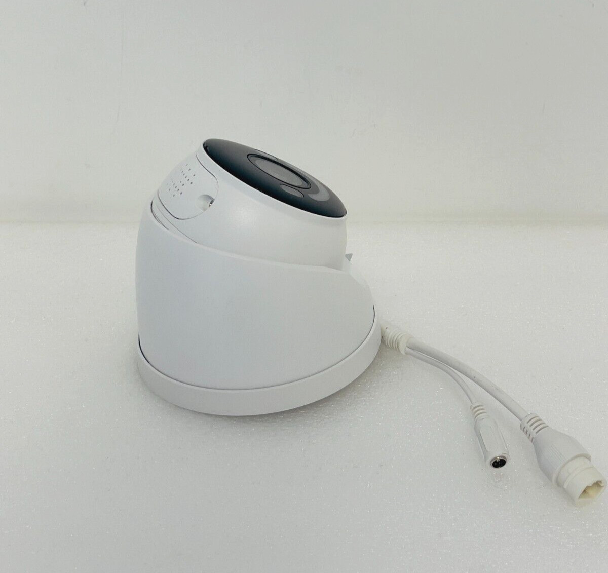Lorex 4K+ Ultra HD 12MP Smart Security Deterrence Dome Wired IP Camera E910DD