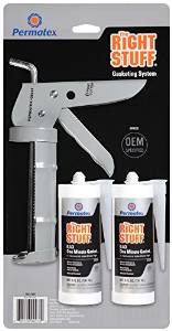 Permatex PMX-99070 Right Stuff Gasket Maker includes Caulking Gun