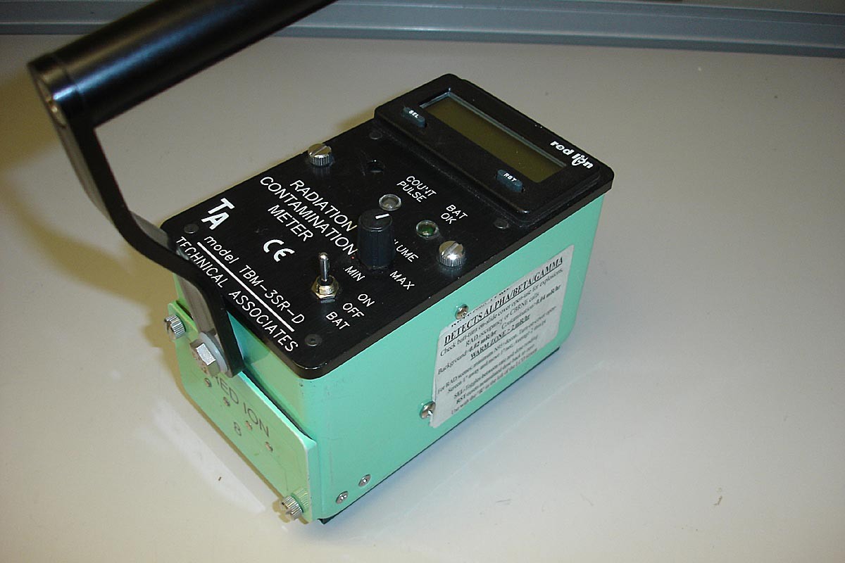 Technical Associates TA Radiation Contamination Meter - TBM-3SR-D Alpha Beta Gam