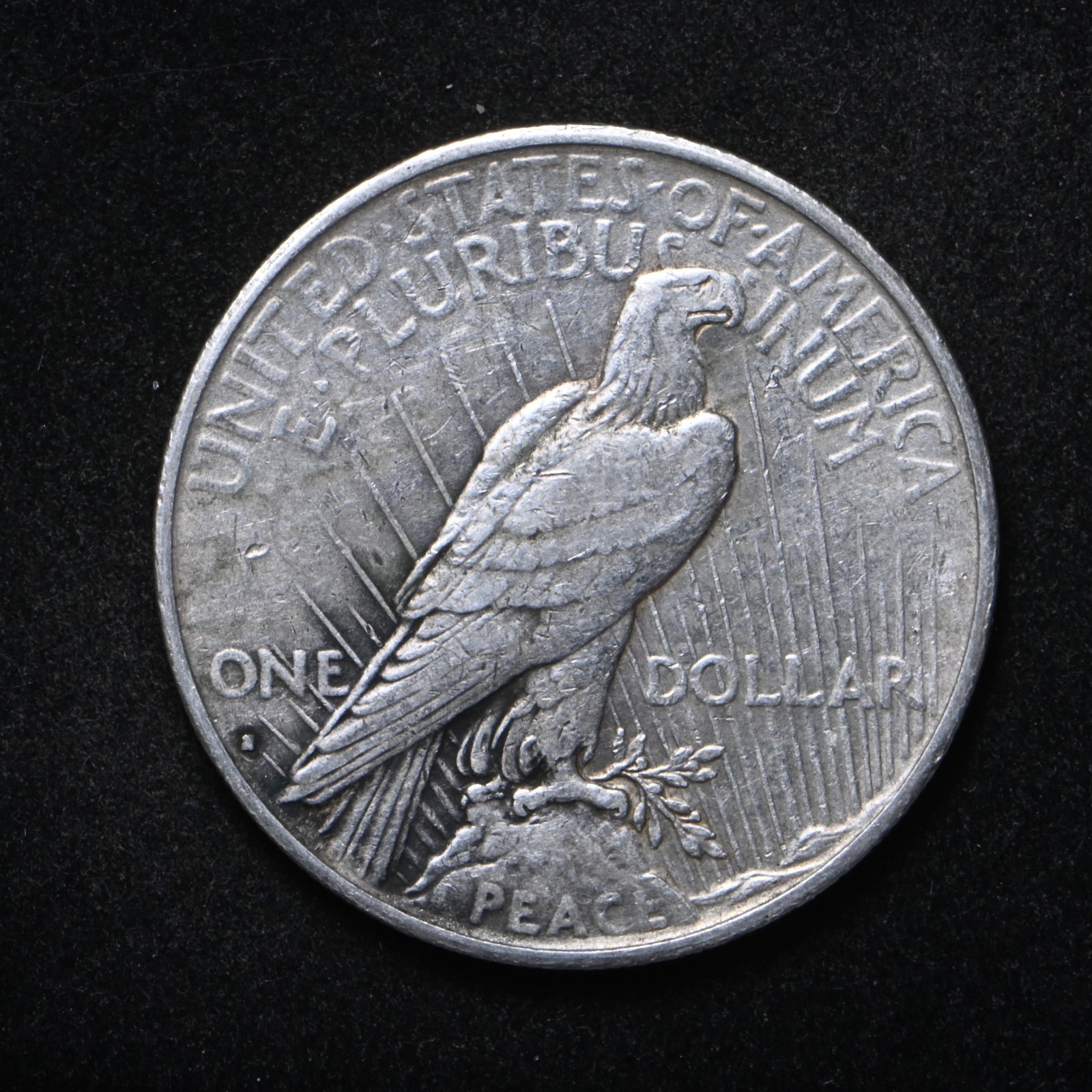 1935-S Peace Silver Dollar XF++ (cn16816)