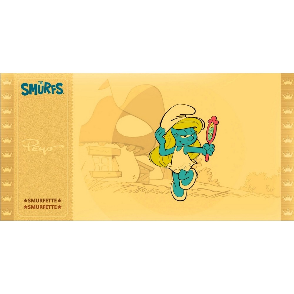 CK Golden Ticket The Smurfs Collectible Ticket (Smurfette)