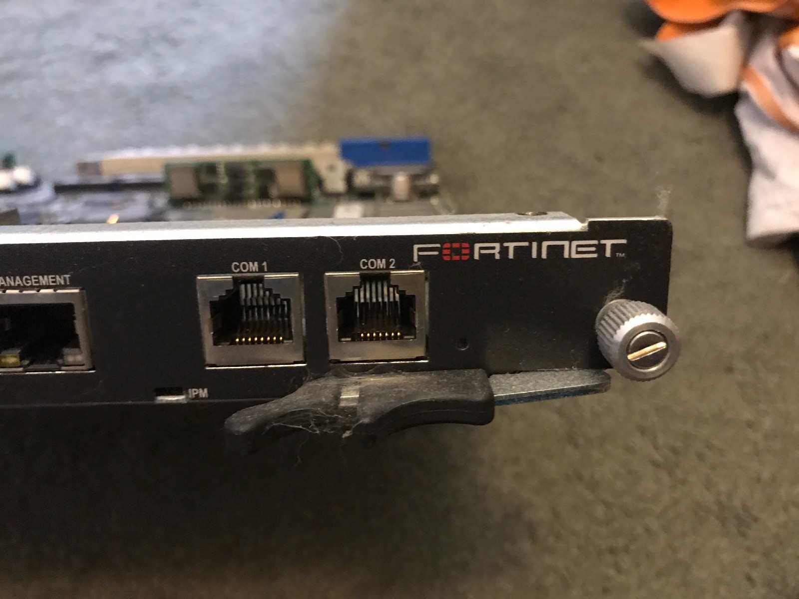 Fortinet FortiController 5208 Computer Board Firewall Assembly Used