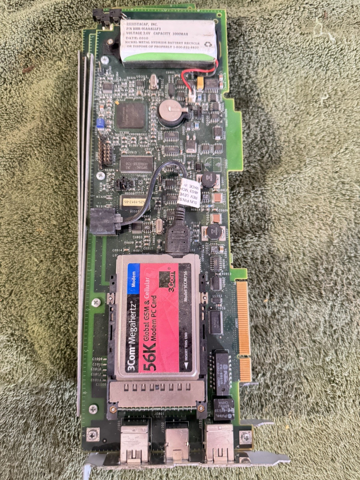 Sun Microsytems BEI-HSV Modem Communication Board ( 3 pcs)
