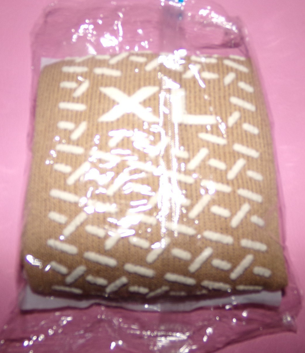 Sealed Medline Double Tread Slippers Socks Beige Size XL 1 Pair