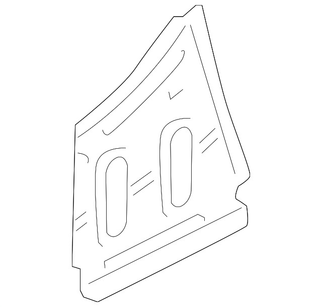 Genuine Nissan Quarter Panel Extension G6716-3BAMA