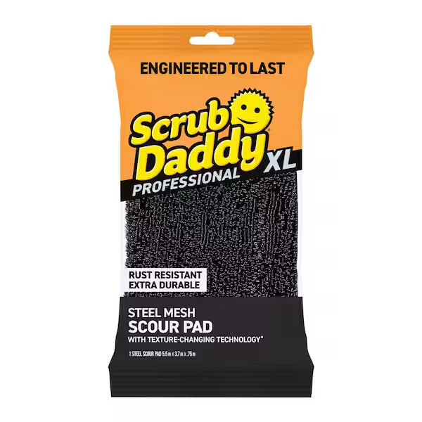 Steel Mesh Scouring Pad XL 1Ct