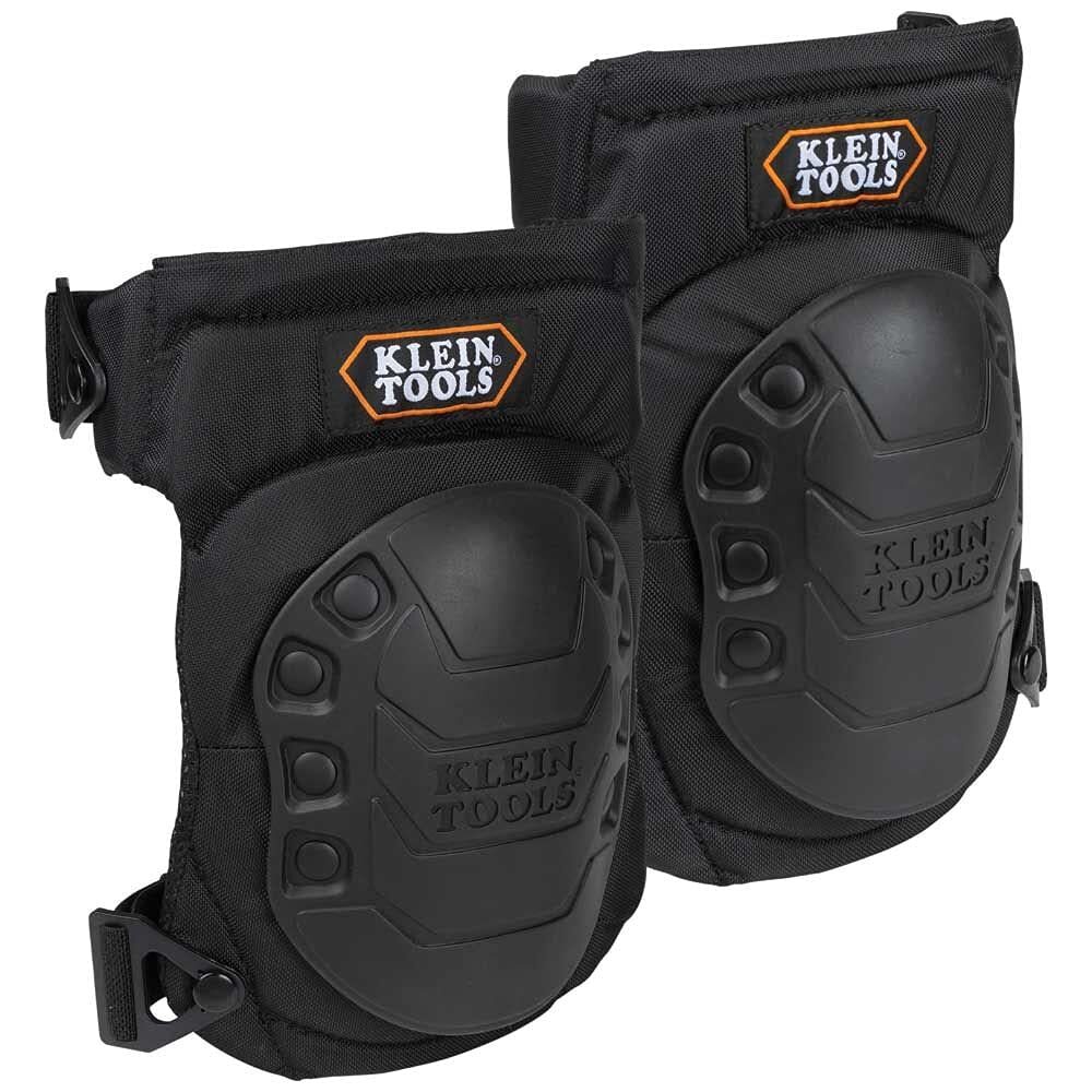 Klein Tools Hinged Knee Pads with Gel Padding Adjustable Straps Durable Prote...