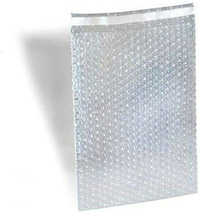 Bzbuy Bubble Out Bags 4.5 X 5.5 Clear Cushioned Pouches 4.5 X 5 1/2 Pack of 500