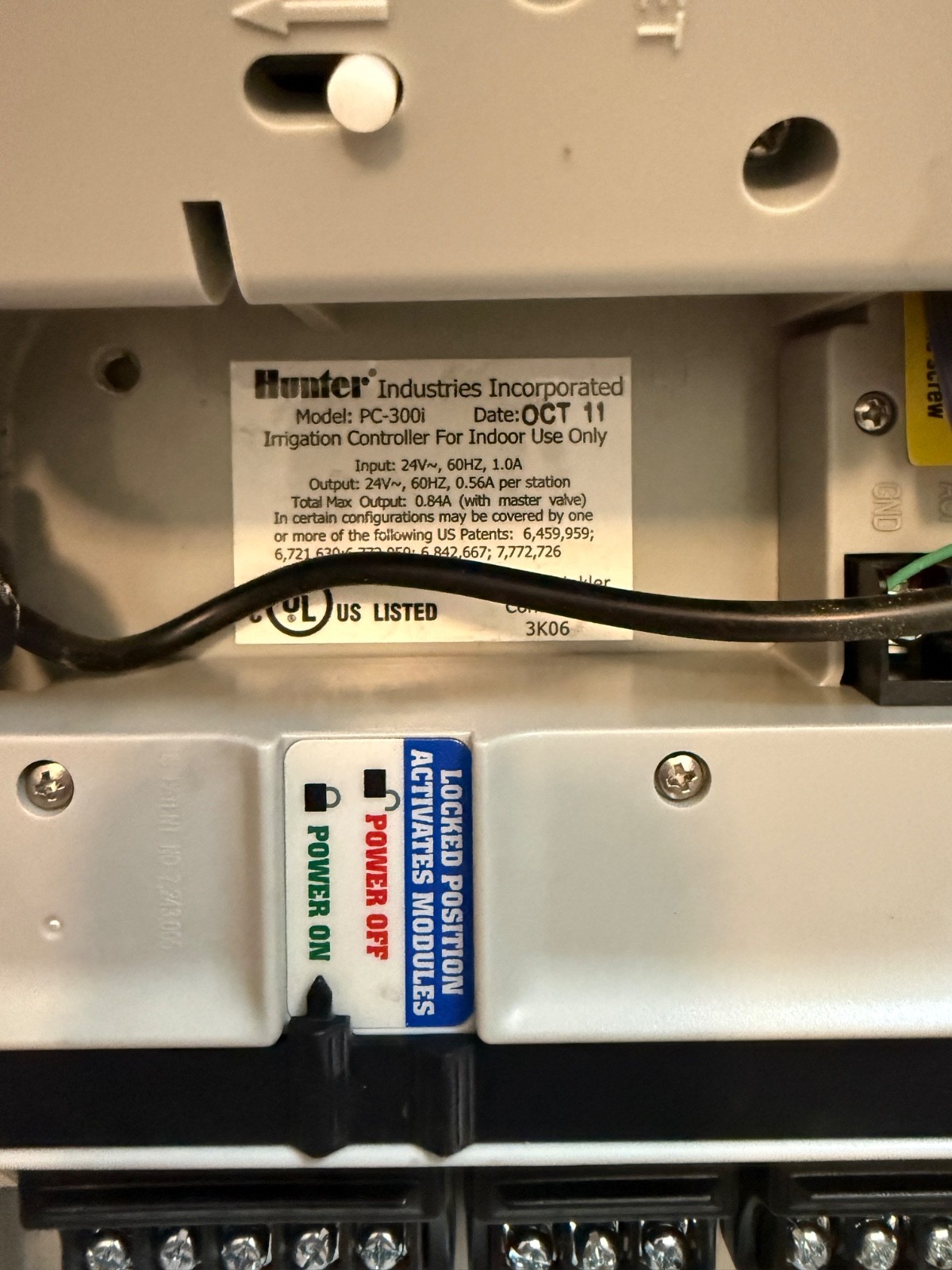 Hunter Pro-C PC-300i Irrigation Sprinkler Controller 12 Zone - Tested & Works