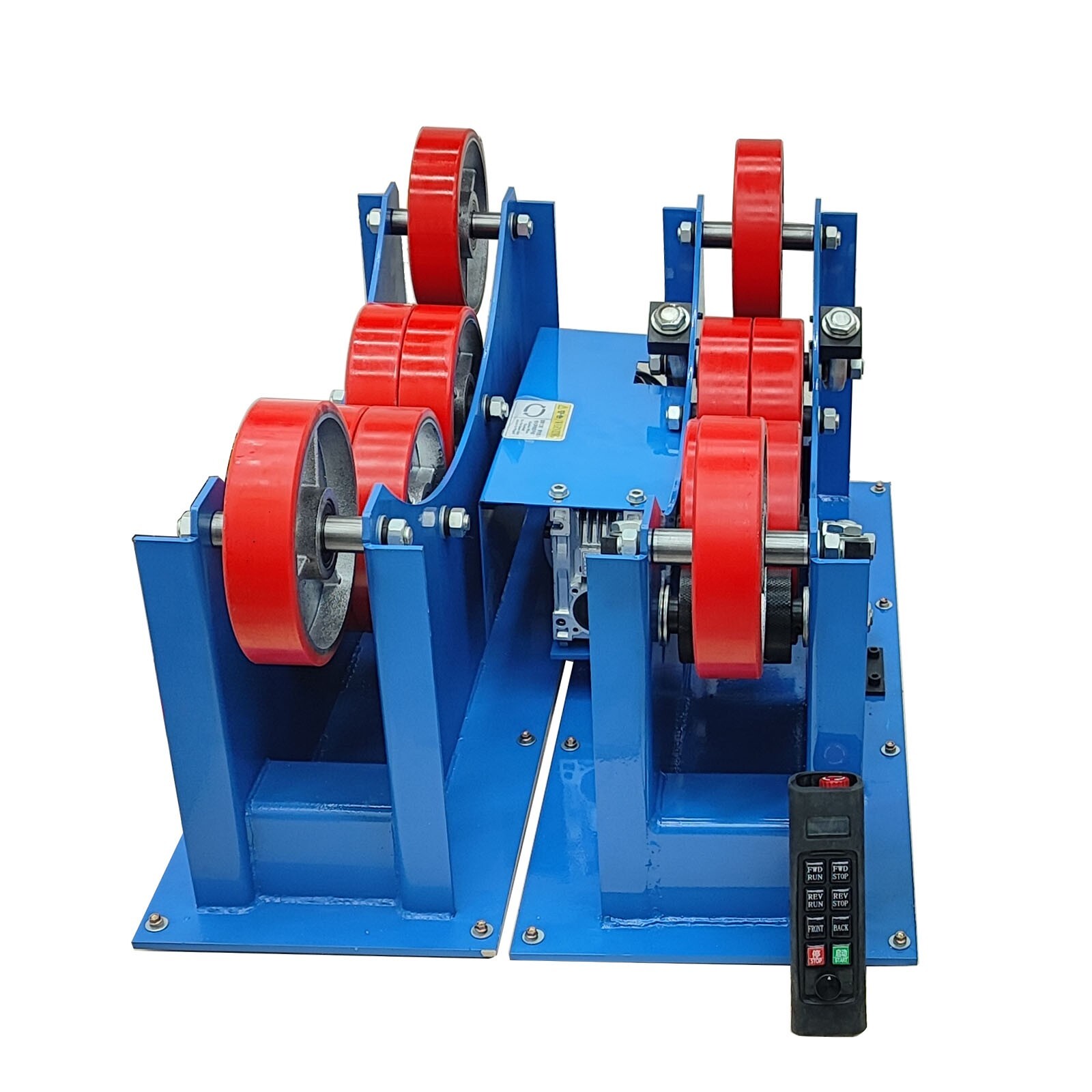 Pipe Welding Turning Roller 3T Adjustable Welding Rotator 220V Remote-controlled