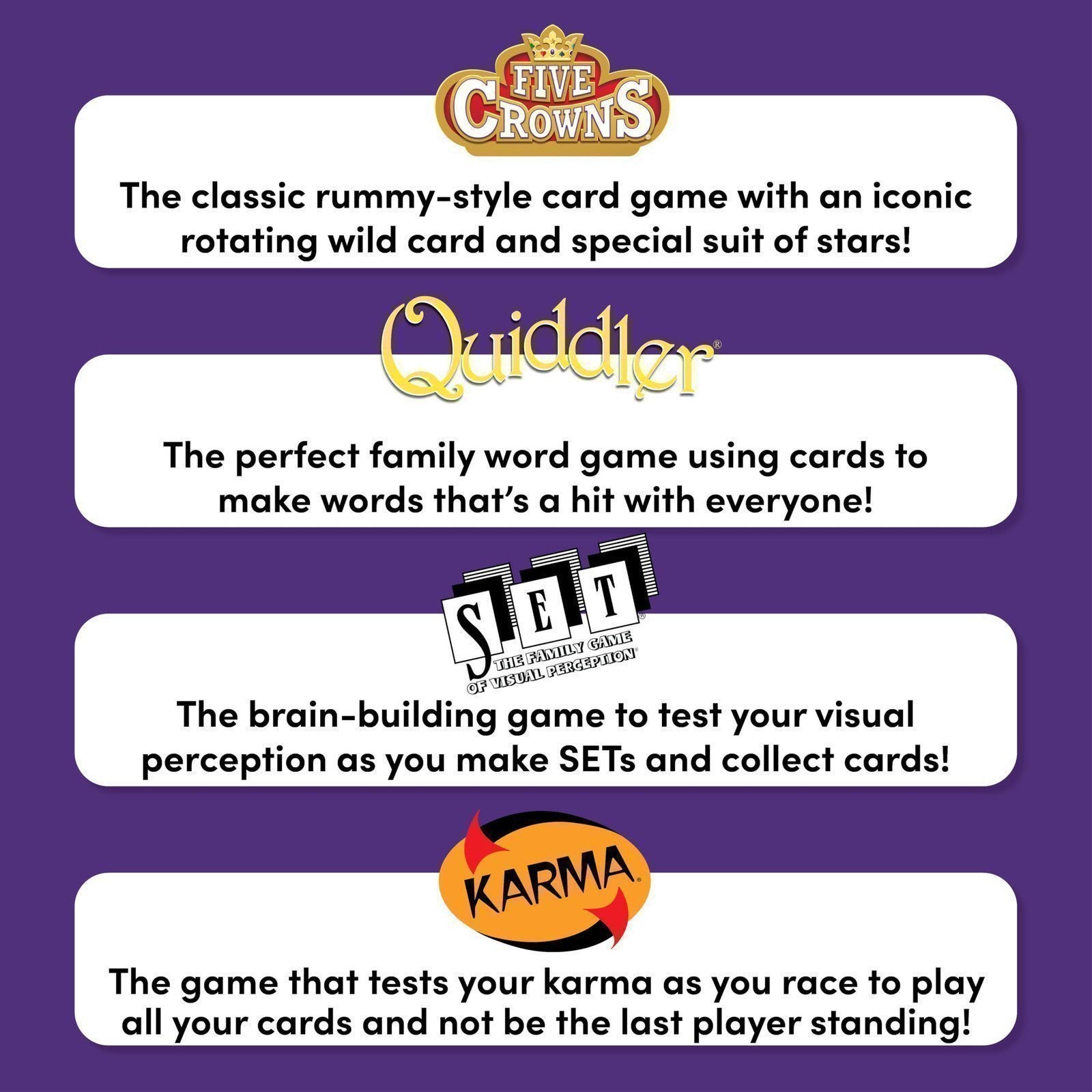 PlayMonster Five Crowns Collection 4-Game Bundle - Five Crowns, SET,...