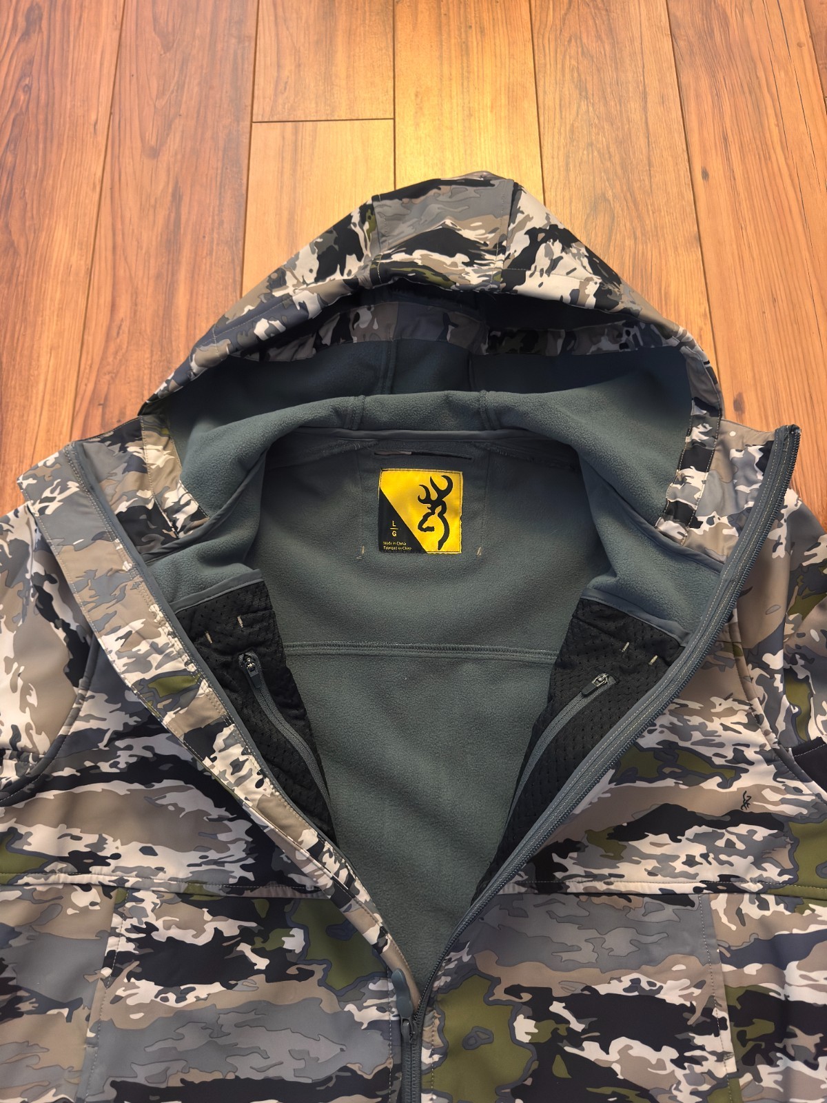 Browning Pahvant Pro Hunting Jacket - Ovix Camo - Large